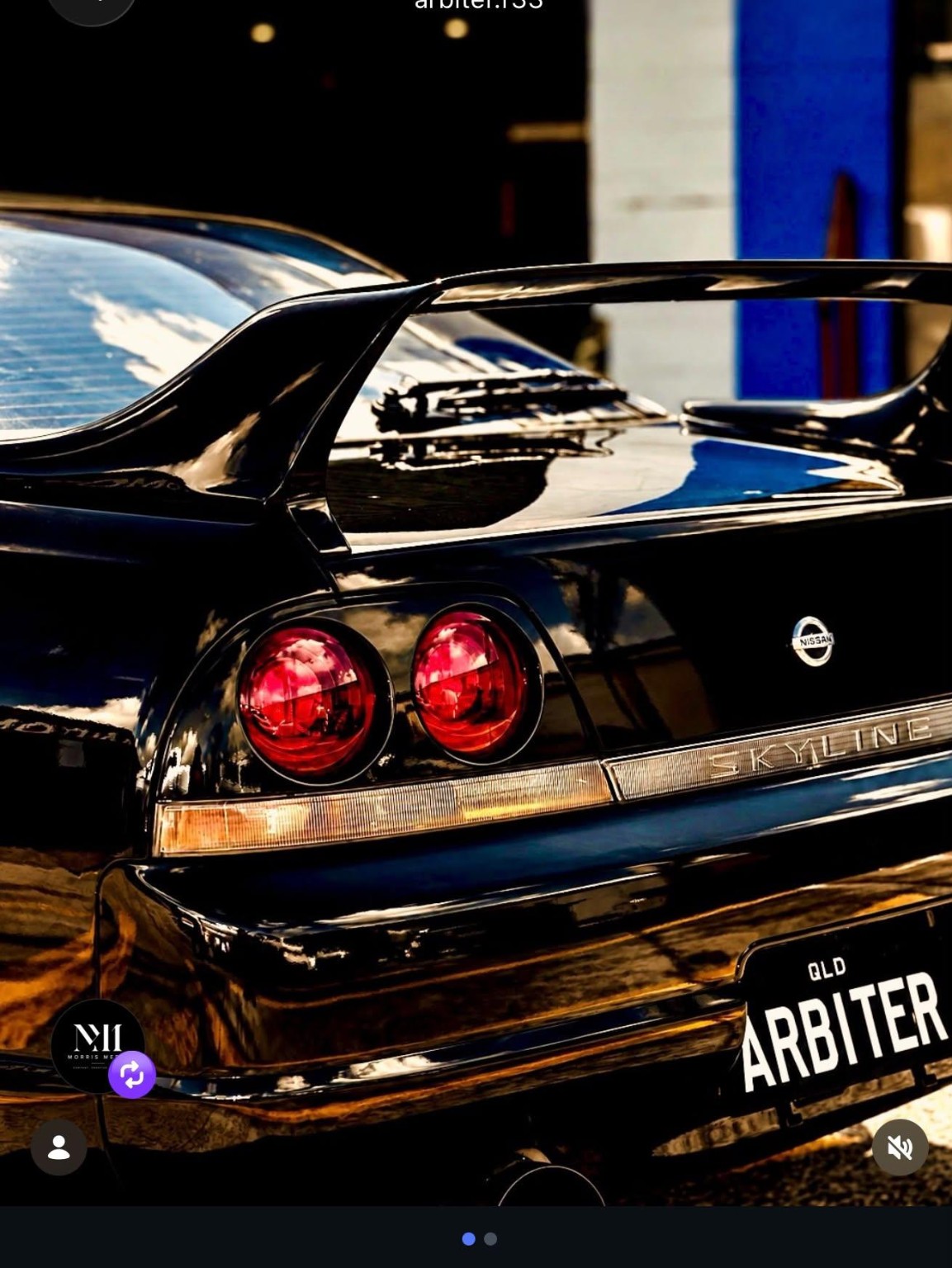 Nissan Skyline — rear detail